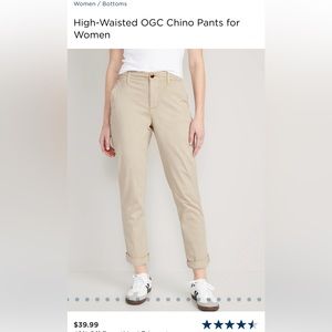 Old Navy- OGC Chino Pants for women.